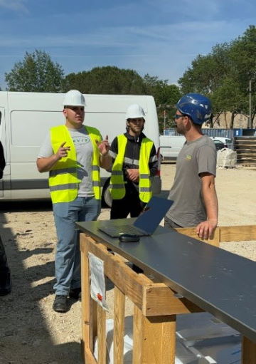 Visite sur chantier